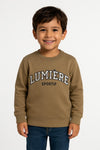 LUMIÈRE SPORTIF Kids’ Khaki Sweatshirt
