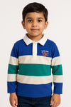 Blue & white  polo shirt