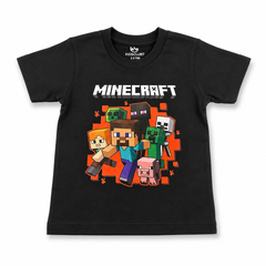 Kids Minecraft Graphic Cotton T-Shirt