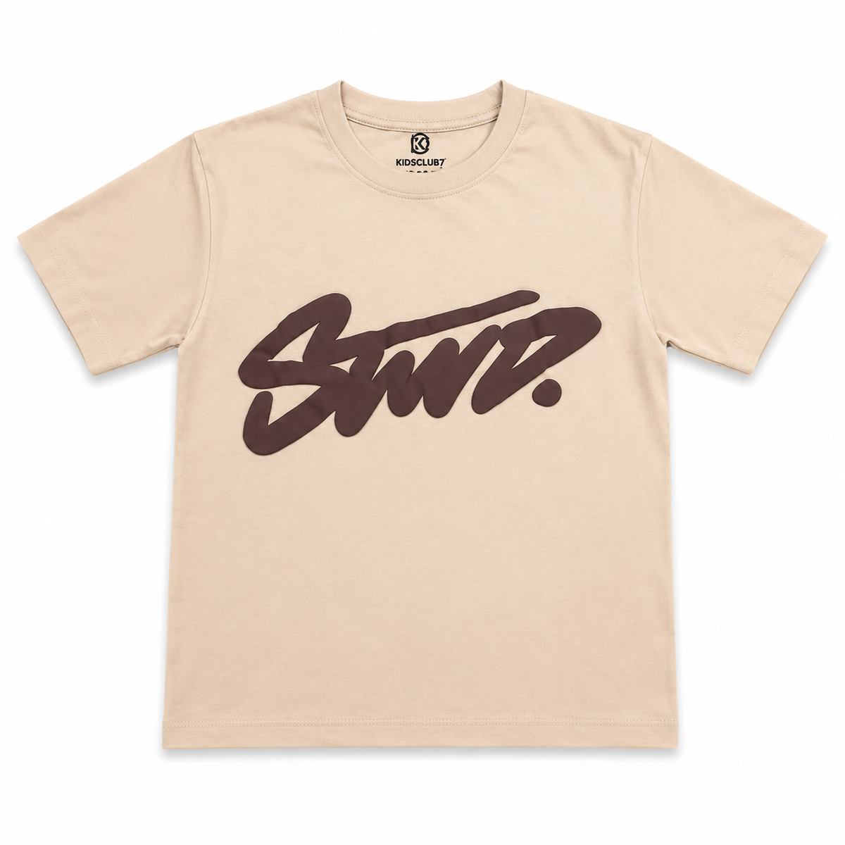 Kids Beige Graphic T-Shirt – SWT Print