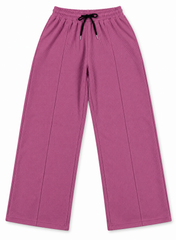Women’s Ribbed Wide-Leg Trousers | Casual Lounge