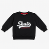 Boys Black "Skate" Sweatshirt