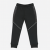 Boys Black Trousers – Stylish Dotted Side Panel with White Piping