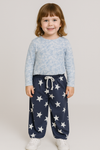 Girls Navy Trouser